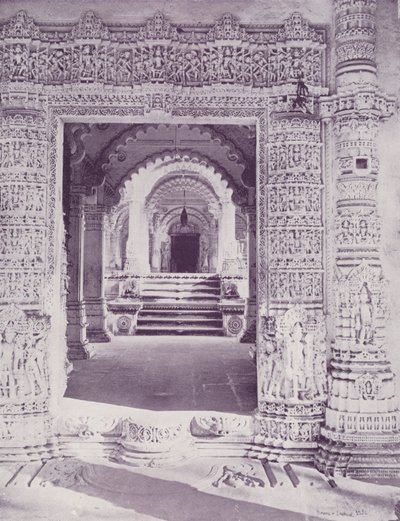 Hathi Singhs Tomb, Ahmedabad od English Photographer