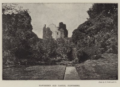 Hawarden Old Castle, Flintshire od English Photographer