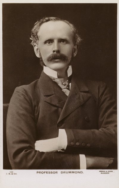 Henry Drummond (1850-1897), skotský evangelista, spisovatel a lektor od English Photographer