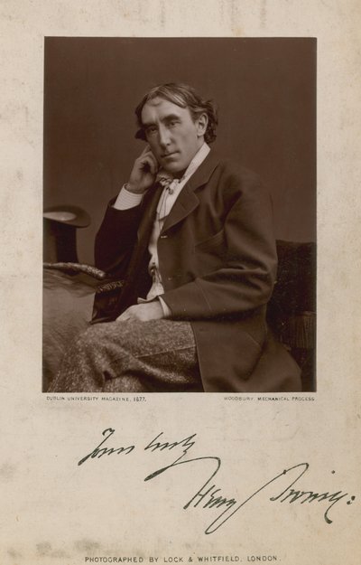 Henry Irving od English Photographer