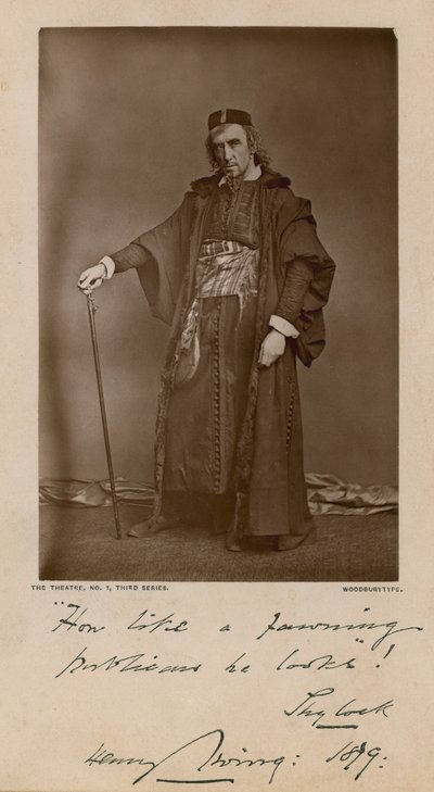 Henry Irving od English Photographer