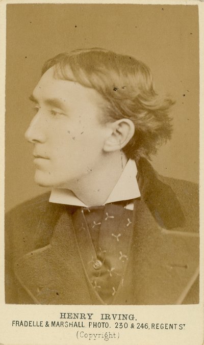Henry Irving , herec od English Photographer