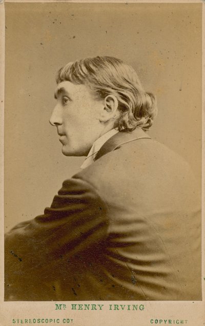 Henry Irving , herec od English Photographer