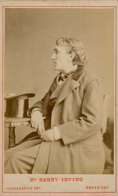 Henry Irving , herec od English Photographer