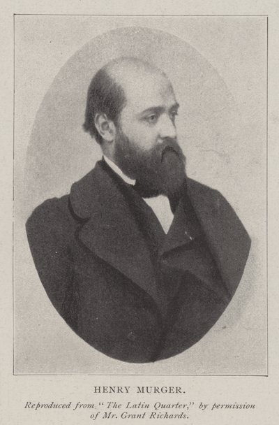 Henry Murger od English Photographer