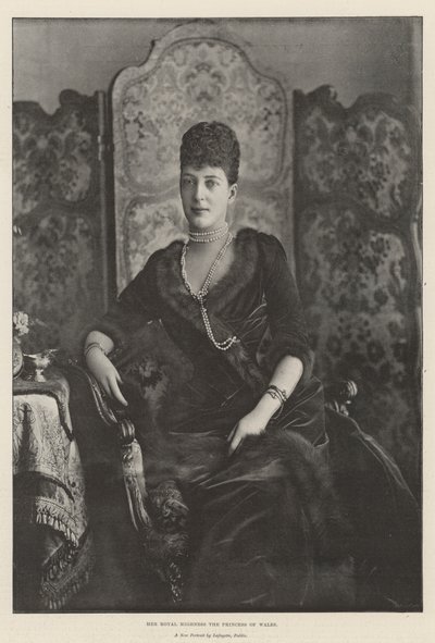 Její královská výsost princezna z Walesu od English Photographer