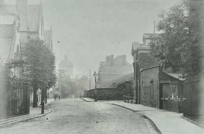 Highgate Archway: západní přístup, 1896 od English Photographer