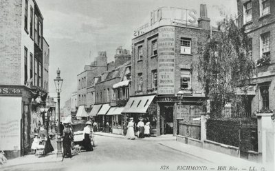 Hill Rise, Richmond: celkový pohled, 1895 od English Photographer