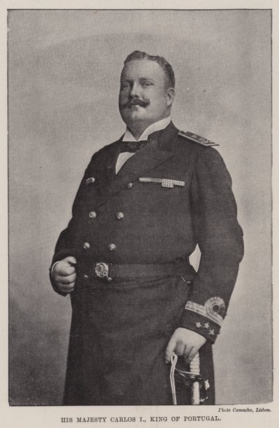 Jeho Veličenstvo Carlos I., král portugalský od English Photographer