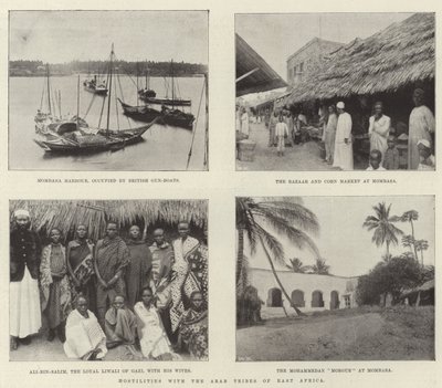 Nepřátelství s arabskými kmeny východní Afriky od English Photographer