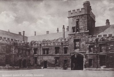 V předním čtyřúhelníku, St Johns College od English Photographer