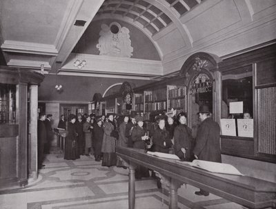 V Carnegie Central Library, Hammersmith od English Photographer
