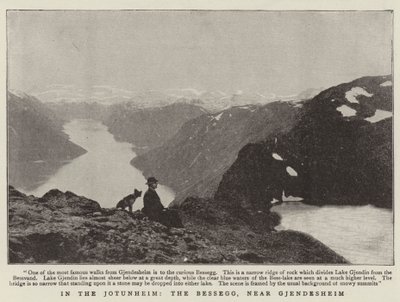 V Jotunheimu, Bessegg, poblíž Gjendesheimu od English Photographer