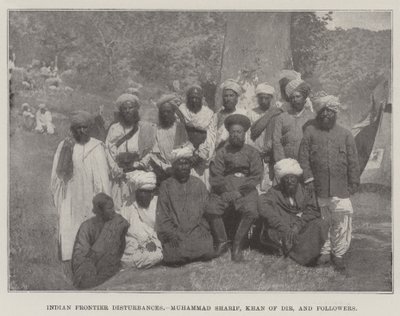 Indické pohraniční poruchy, Muhammad Sharif, Khan of Dir a následovníci od English Photographer