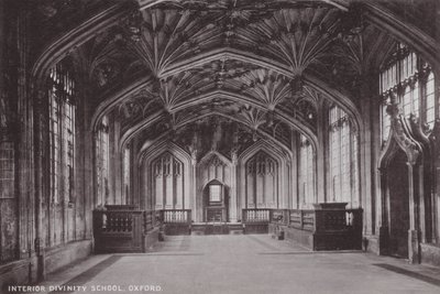 Interior Divinity School, Oxford od English Photographer