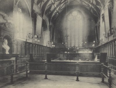 Interiér, Exeter Guildhall, Devon od English Photographer