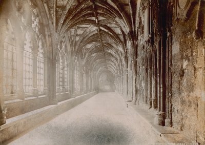 Interiér klášterů ve Westminsterském opatství od English Photographer