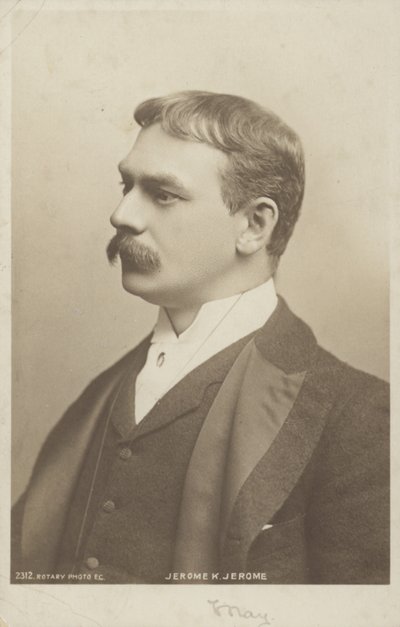 Jerome K Jerome (1859-1927), anglický spisovatel od English Photographer