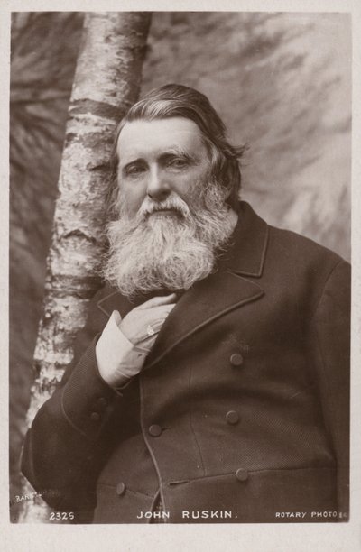 John Ruskin (1819-1900), anglický spisovatel, umělecký kritik, umělec a sociální myslitel od English Photographer