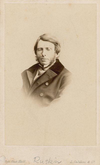 John Ruskin od English Photographer