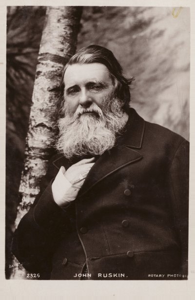 John Ruskin , anglický spisovatel, umělecký kritik, umělec a sociální myslitel od English Photographer