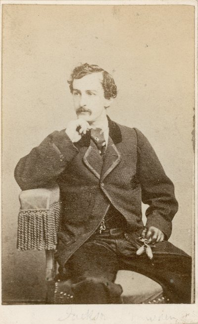 John Wilkes Booth od English Photographer