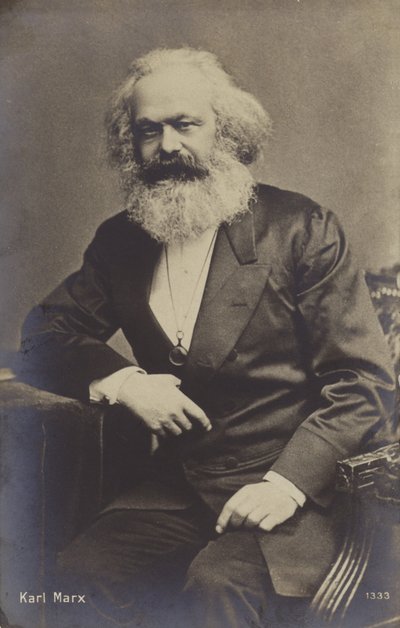 Karl Marx (1818-1883), německý filozof, ekonom, historik a politický teoretik od English Photographer