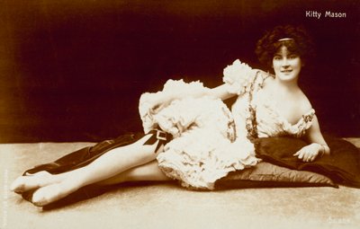 Kitty Mason , anglická tanečnice a herečka od English Photographer