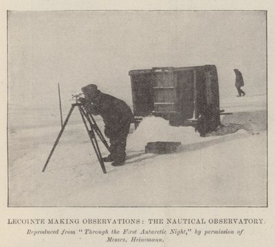 Lecointe making Observations, Námořní observatoř od English Photographer