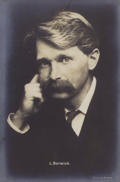 Leonard Borwick , anglický koncertní pianista (1868-1925) od English Photographer
