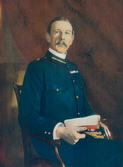 Generálporučík Sir H. E. Colvile, velící 9. divizi jihoafrických polních sil od English Photographer
