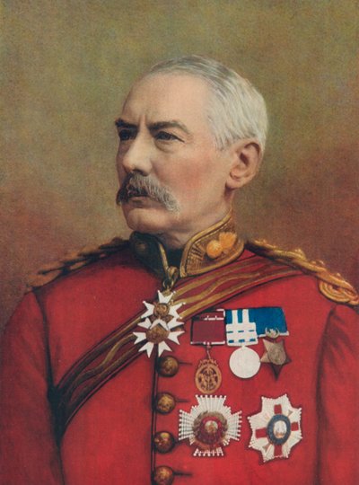Generálporučík Sir Charles William Wilson od English Photographer