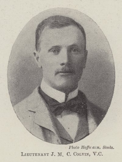 Poručík JMC Colvin, VC od English Photographer