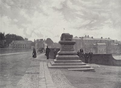 Limerick, The Treaty Stone, Thomond Bridge a Castle od English Photographer
