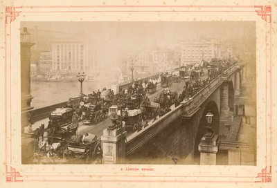 London Bridge, konec 19. století od English Photographer