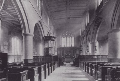 London City Churches: All Hallows, Barking (černobílá fotografie) od English Photographer