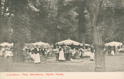 Londýn, Tea Gardens, Hyde Park od English Photographer