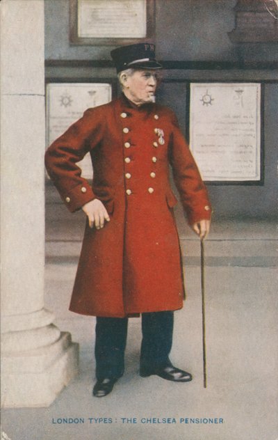 London Types, The Chelsea Pensioner od English Photographer