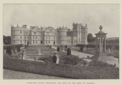 Hrad Longford, Wiltshire, sídlo hraběte z Radnoru od English Photographer