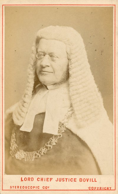 Lord Bovill, hlavní soudce od English Photographer