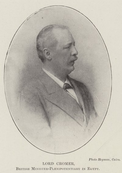 Lord Cromer, britský ministr-zplnomocněnec v Egyptě od English Photographer