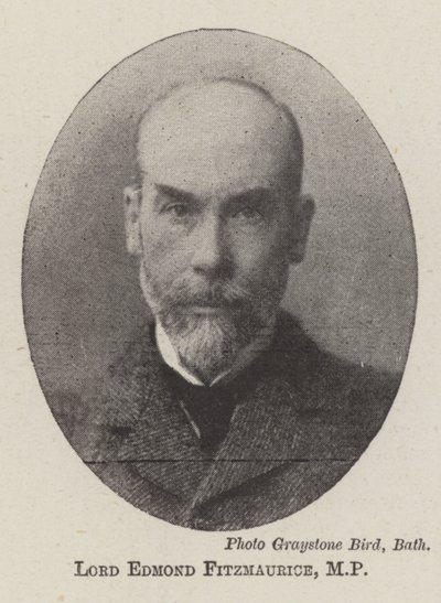 Lord Edmond Fitzmaurice, MP od English Photographer