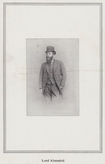 Lord Kinnaird od English Photographer