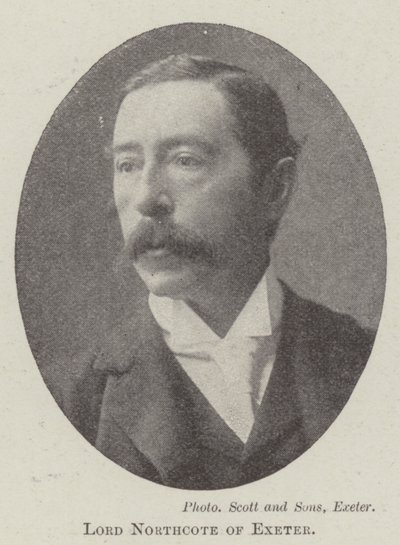 Lord Northcote z Exeteru od English Photographer