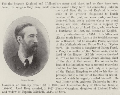 Lord Reay od English Photographer