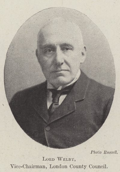 Lord Welby, místopředseda, London County Council od English Photographer