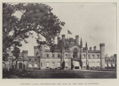 Lowther Castle, Westmorland, sídlo hraběte z Lonsdale od English Photographer