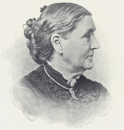 Lucy Larcom (černobílá fotografie) od English Photographer