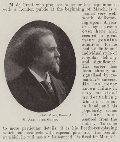 M Arthur de Greef od English Photographer