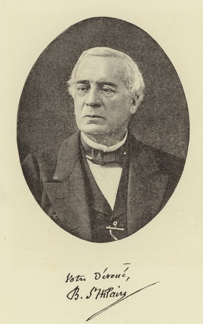 M. Barthelemy St Hilaire od English Photographer
